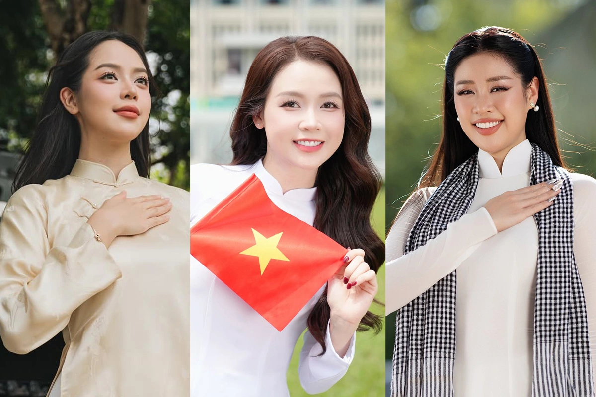 Các hoa hậu và bộ ảnh áo dài